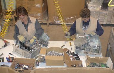 turning ewaste into scrap